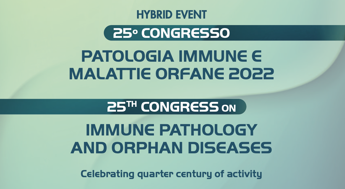 Patologia immune e Malattie orfane 2022